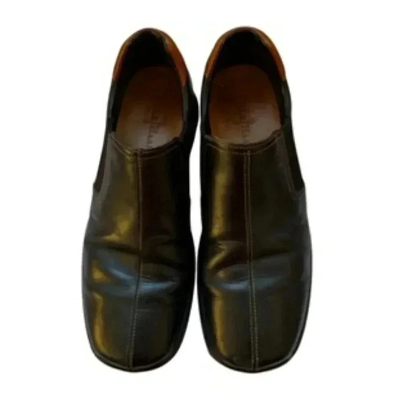 Cole Haan Black Leather Slip On‎ Loafers Men’s Size 9.5 EUC - Picture 5 of 13